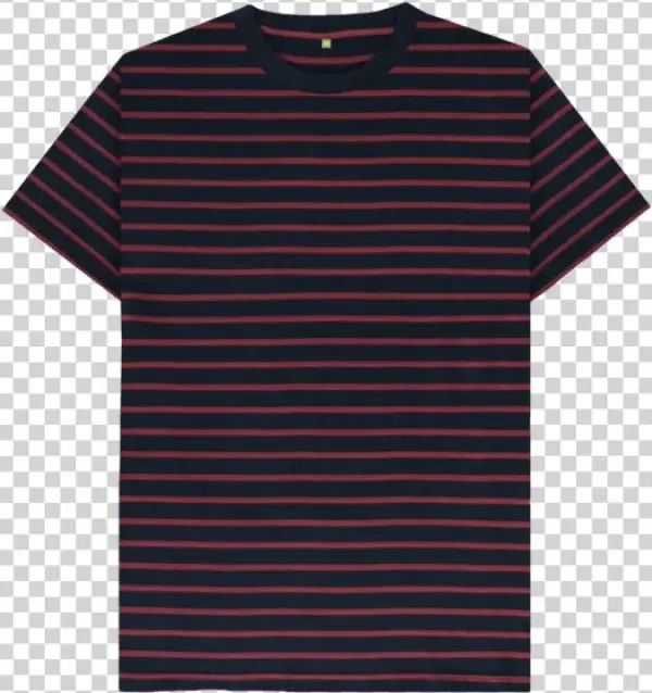 Red Stripes Men's Red Striped Organic T-shirt