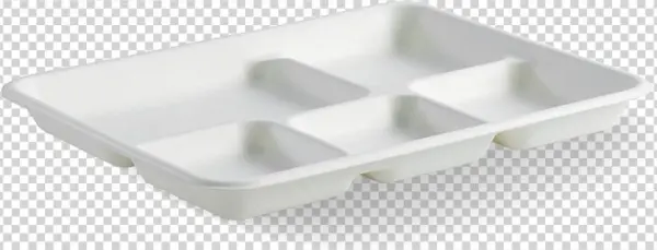 5-compartment Biocane Tray - Sink