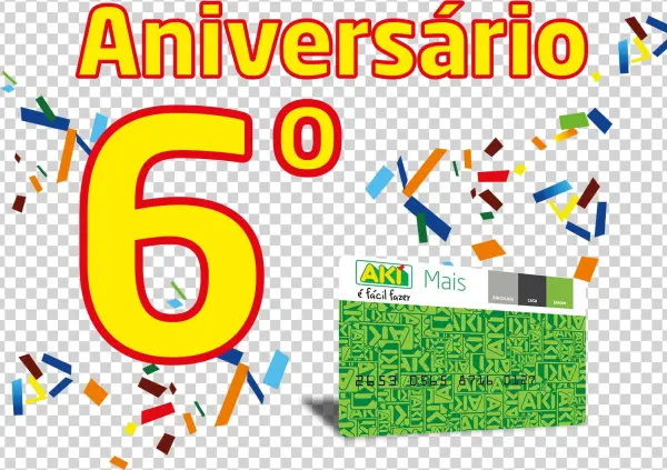 6º Aniversário - Graphic Design