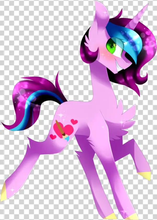 Artist Huirou Chest Fluff Female Mare - Cartoon