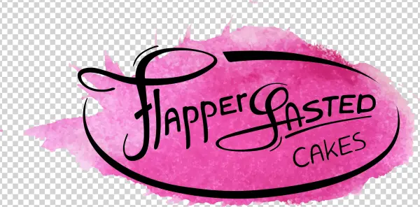 Flappergasted Cakes - Calligraphy
