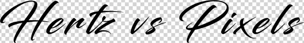 Hertz Vs Pixels Logo