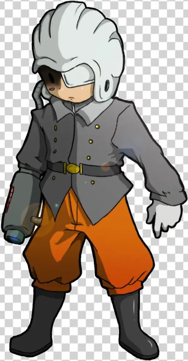 Masked Man Render-1 - Cartoon