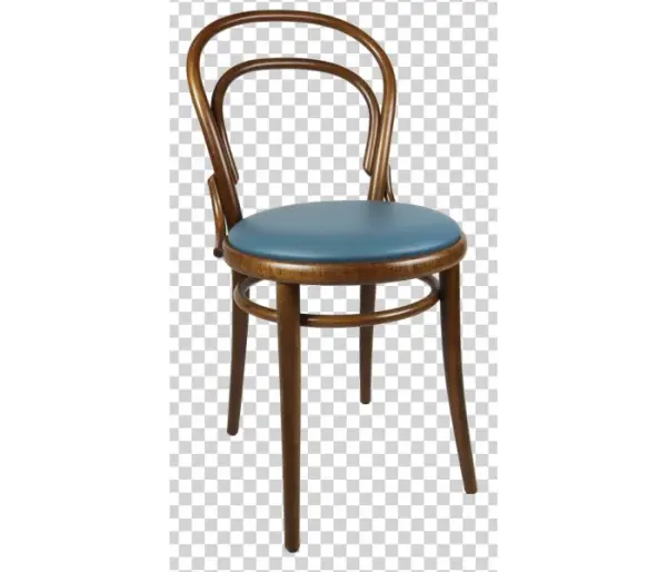 Number 14 Upholstered Bowback Bentwood Chair