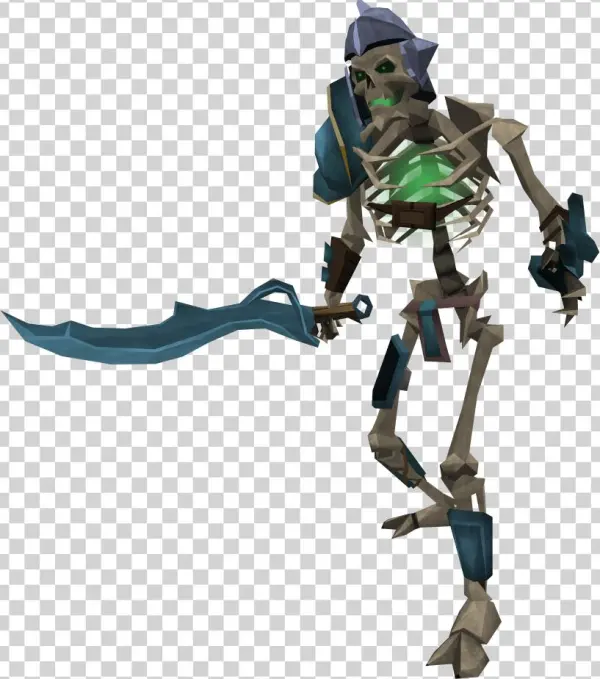 Skeleton Mage Png