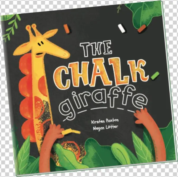 The Chalk Giraffe Front Cover The Chalk Giraffe By - Kirsty Paxton