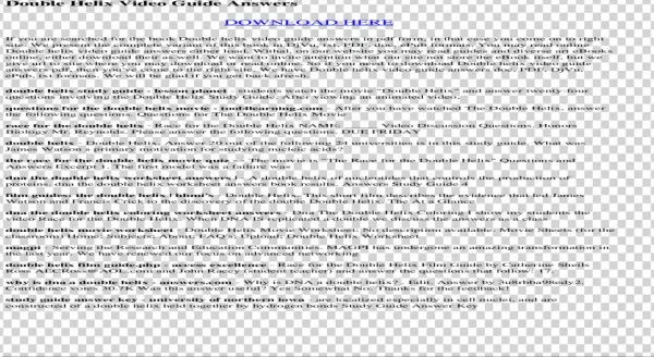 The Double Helix: A Personal Account Of The Discovery