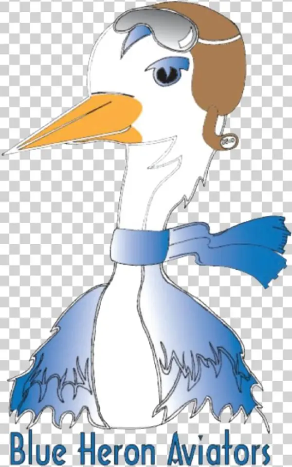 Blue Heron Elementary School - Cartoon