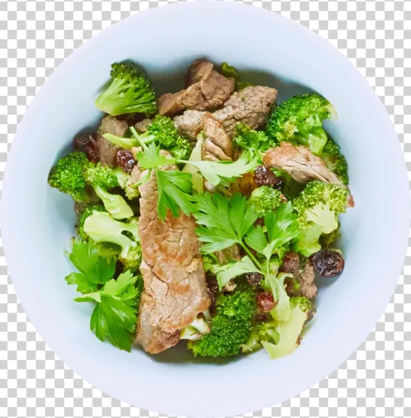 Combine Steak And Broccoli