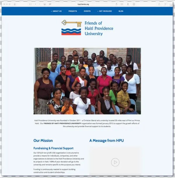 Hpufriends-web - Website