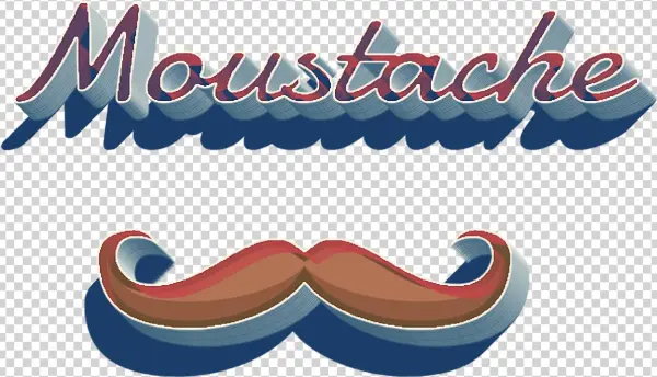 Moustache Png File - Graphic Design
