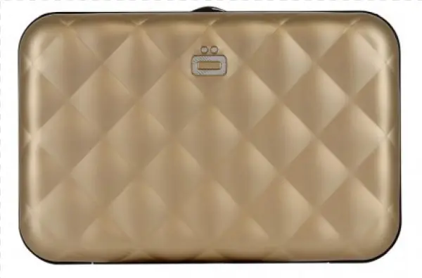 Ogon Quilted Button Goud - Handbag