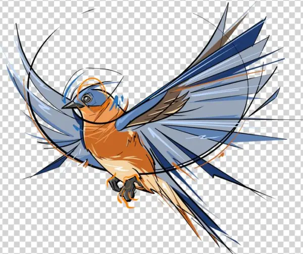 Bluebird - Cartoon