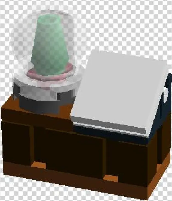Day 1 Calendar And Snow Globe - Coffee Table