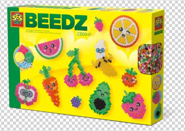 Iron On Beads Kawaii Fruit - Vasalható Gyöngy Játék