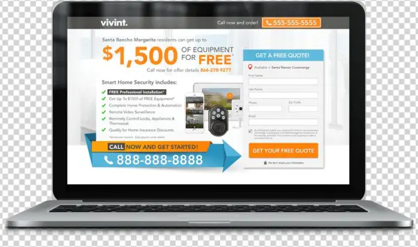 Laptop Vivint - Design