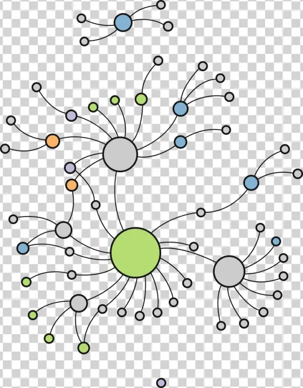 Network-map Full - Circle
