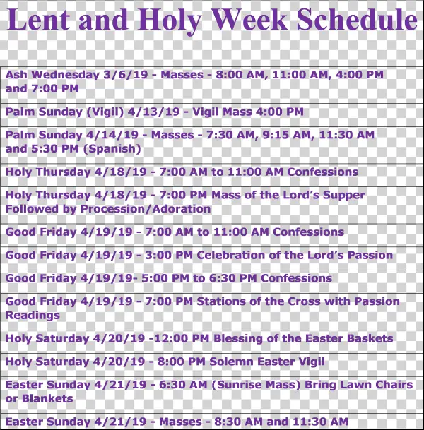 Pastoral Bulletin Lent - Document