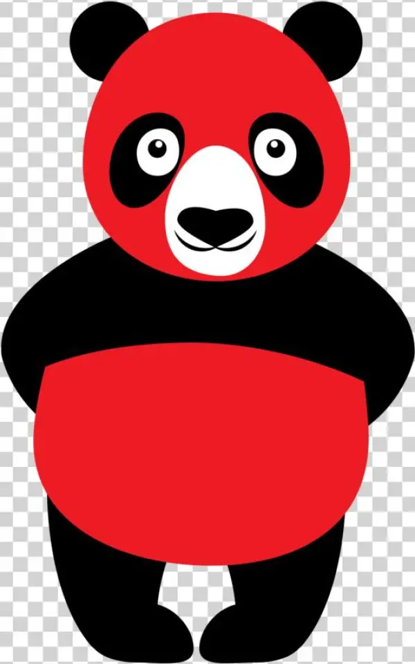 Red Panda Women's Printed Tee