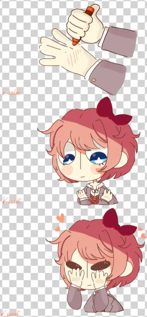 The Literature Club - Cartoon