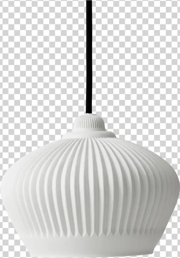 Ts Suspension Lamp Unglazed White 230v - Lampshade