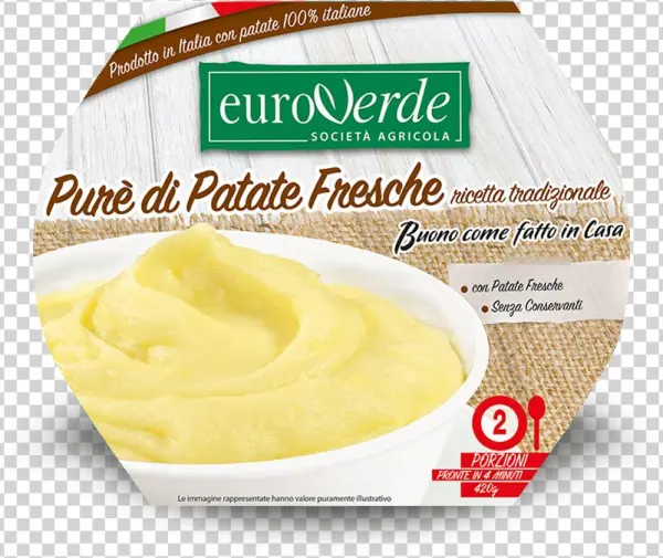 With Fresh Italian Potatoes - Purée