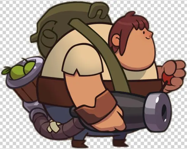 Almost A Hero Character Kind Lenny - Cartoon