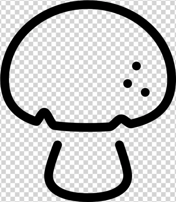 Food Veg Mushroom Food Veg Mushroom Food Veg Mushroom - Circle