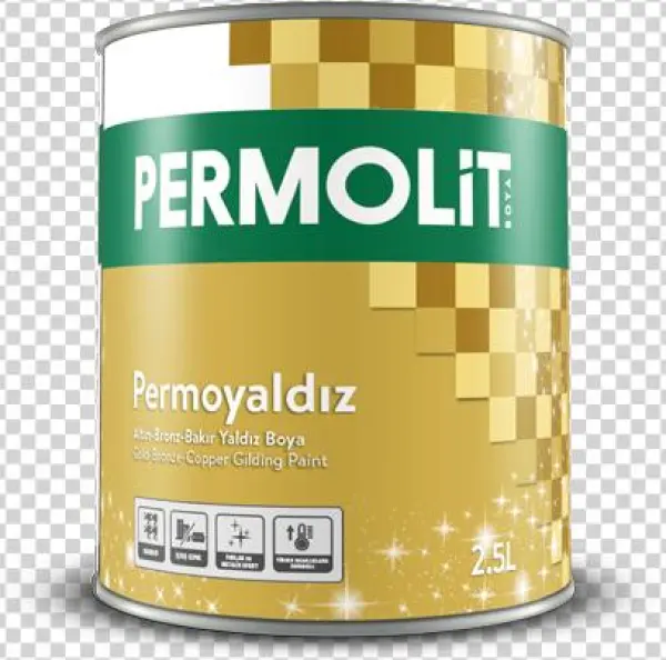Permoyaldız Altın Bronz Bakır Yaldız Boya - Ahşap Koruyucu Vernik