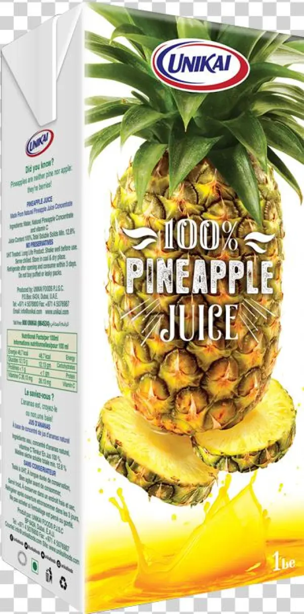 1l Juice Pineapple800 - Unikai