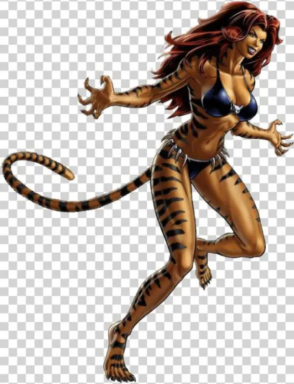 250kib, 493x640, 2447360-tigra1929b - Marvel Avengers Alliance Tigra