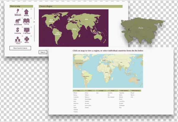 Accommodation Services - Map