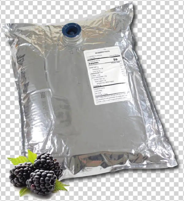 Blackberry Aseptic Fruit Puree Box X 44 Lb - Purée
