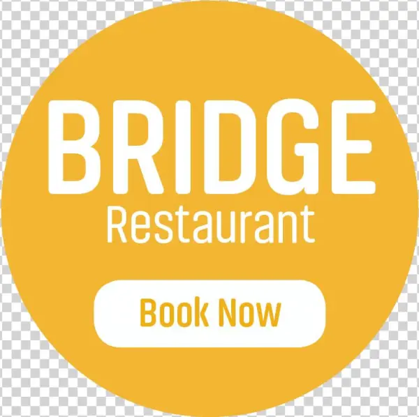 Bridge Restaurant Button - Circle