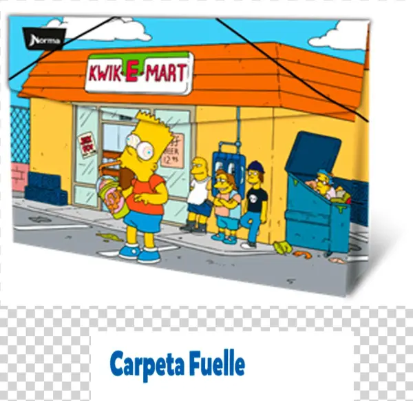 Carpeta Fuelle Norma - Cartoon