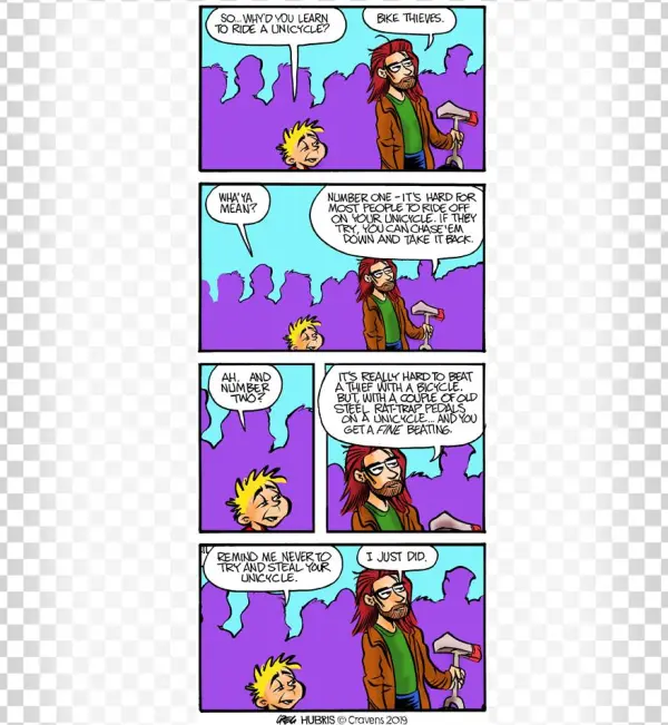 Hubris Comics - Cartoon