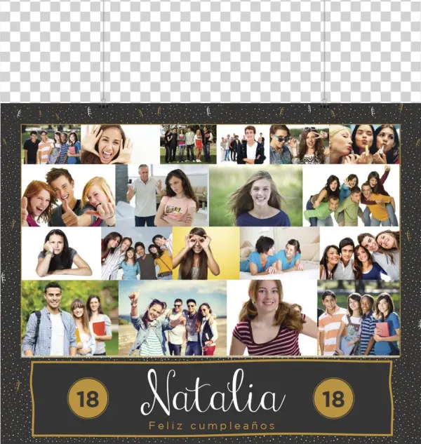Photocall Collage Fiesta - Collage