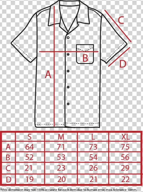 Size Chart - Diagram