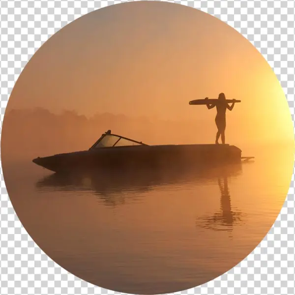 Ski - Sunset