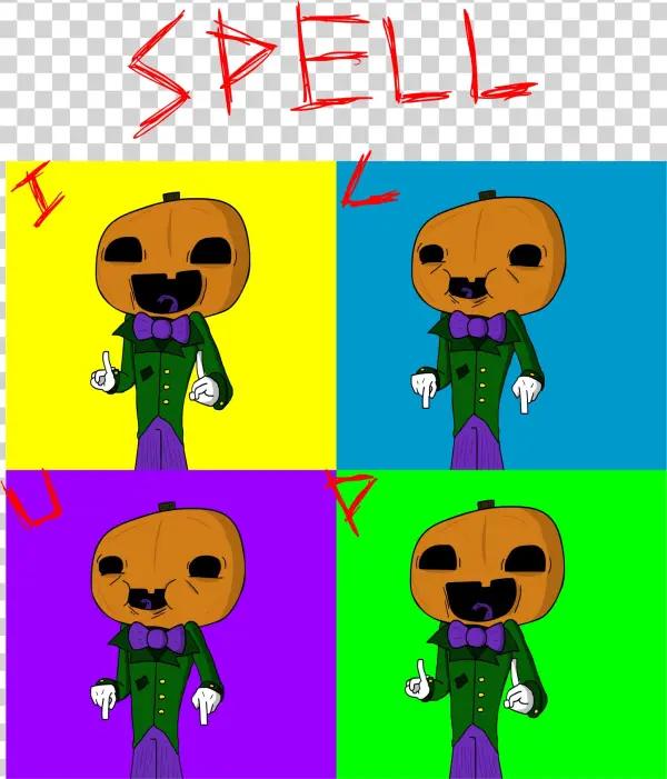 Spell Icup Badgerbits Newgrounds - Cartoon