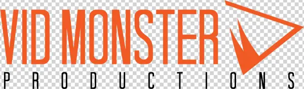 Vid Monster Logo - Orange