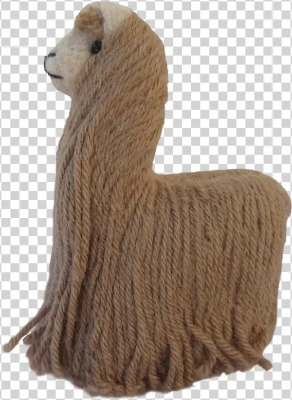 Alpaca Suri 5" Felted Figures