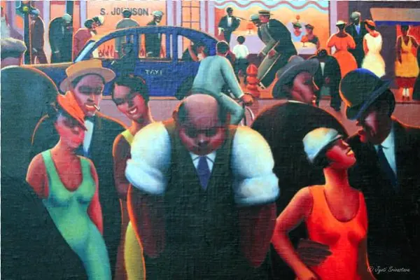 Archibald J Motley Jr Black Belt