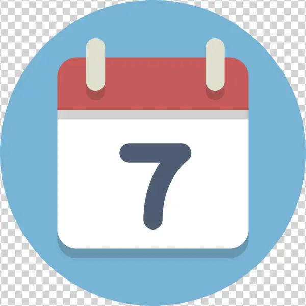 Circle Icons Calendar