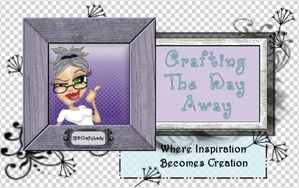 Crafting The Day Away - Cartoon