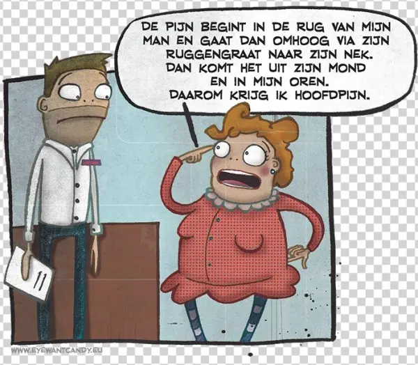 Created For Facilitair Bureau Chiropractie - Cartoon