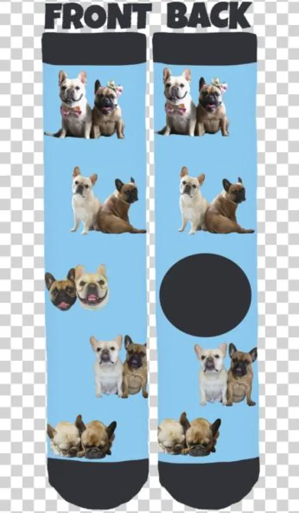 Elvis & Coco Bean The Frenchies Crew - Sock