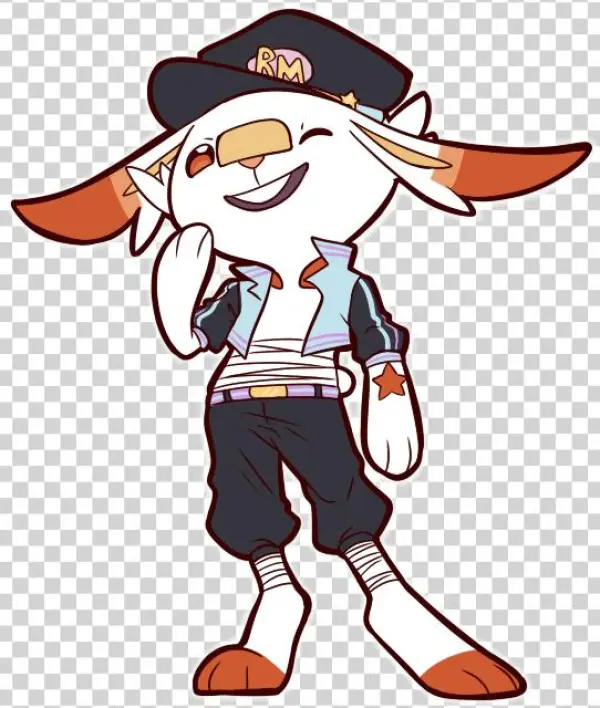 I Drew A Scorbunny In My Oc's Clothes So Like That's - Cartoon