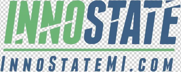 Innostate Michigan Logo - Electric Blue
