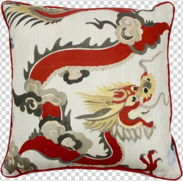 "puff" Left Red Dragon Indigo